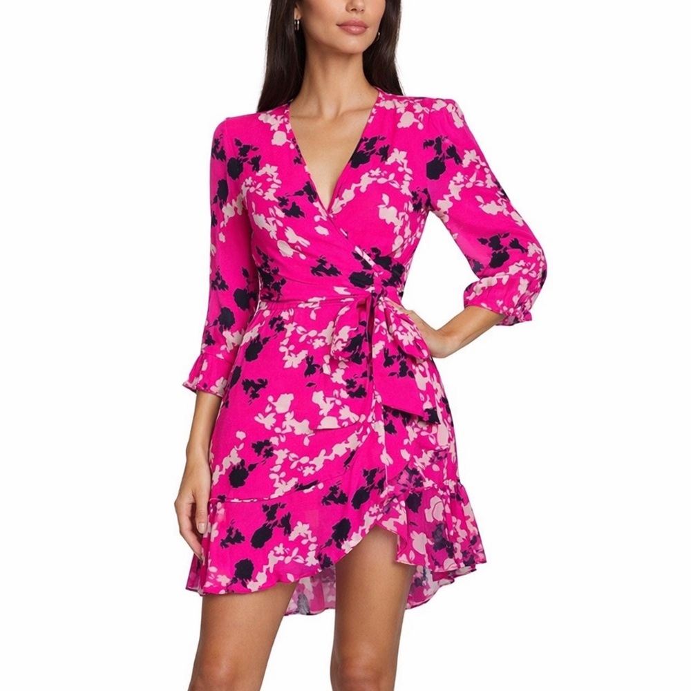 Tanya Taylor Silk‎ Wrap Dress